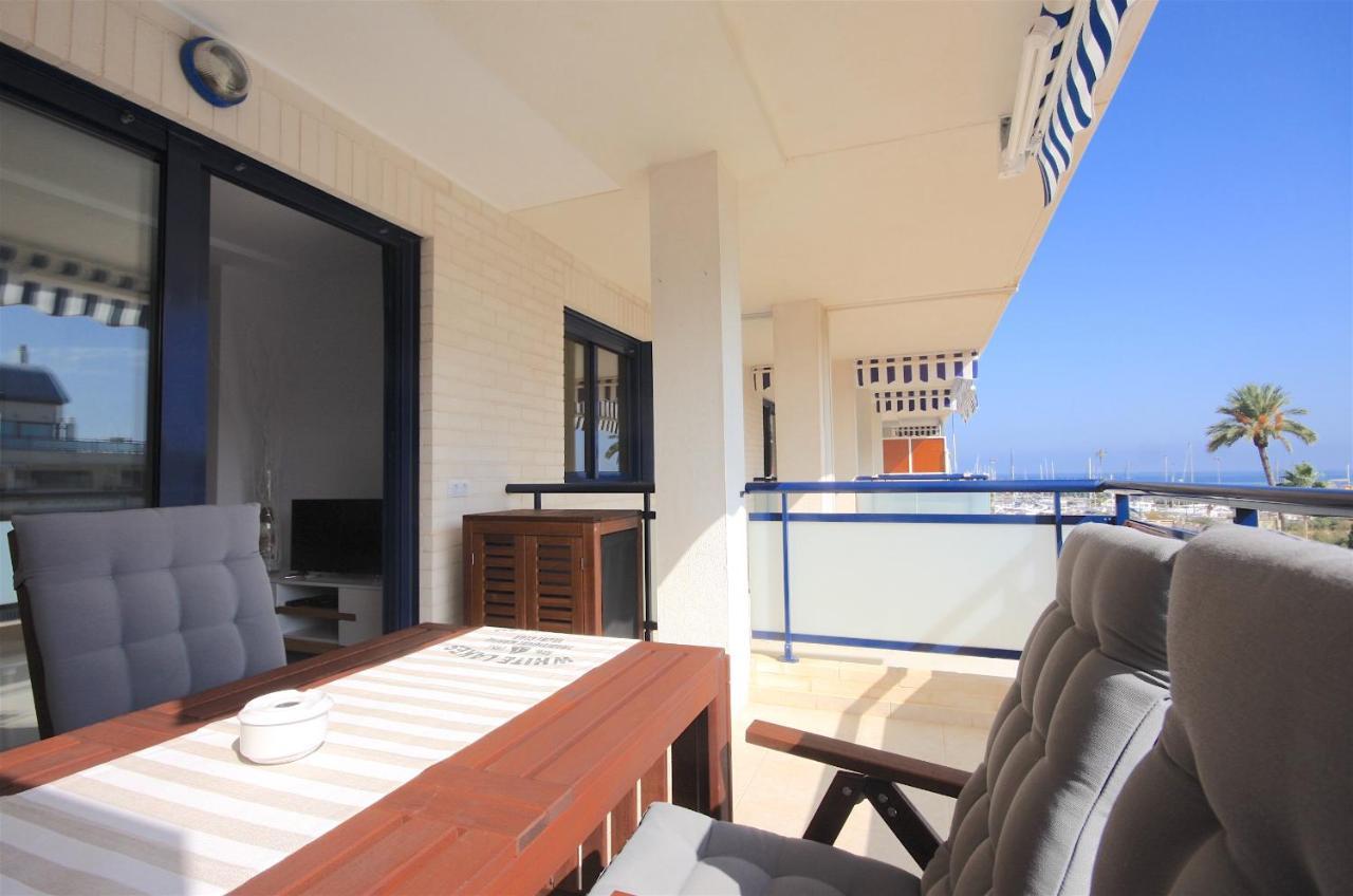 Apartamento Suenos De Mar Con Vistas Al Puerto By Costablancarent Денія Екстер'єр фото
